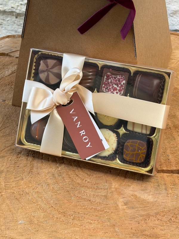 12 Belgian chocolate selection box