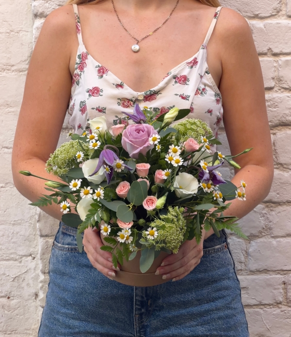 Country Garden Hat Box
