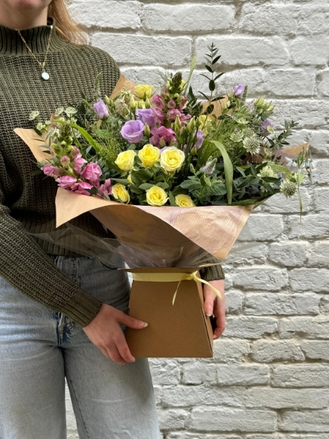 Pretty Pastel Hand Tied