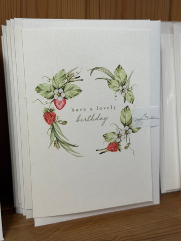 Watercolour cards